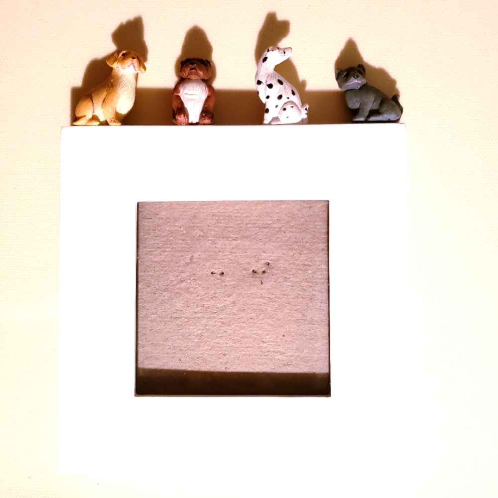 Milano Decorative Doggie 3.5" x 3.5" Picture Frame